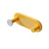 4 Hooks, Self Adhesive Towel Coat Robe Cap Hats Hanger, Sticky Bathroom Hanging Wall Hook, ABS