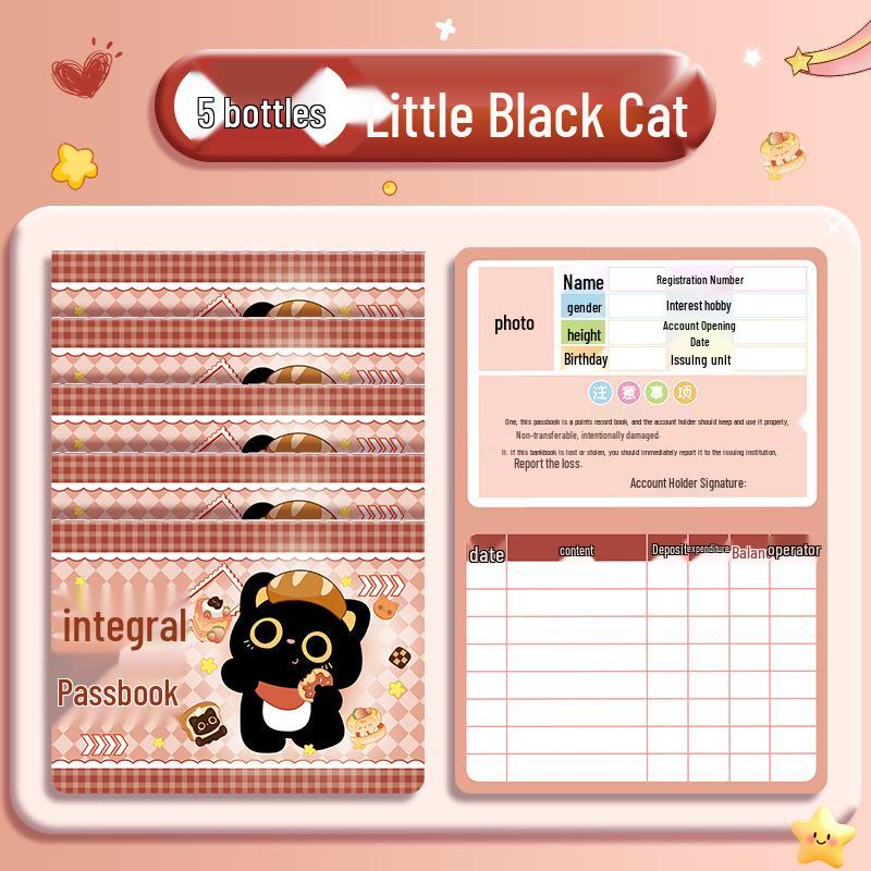 Primary School Student Reward Points & Stamps Collection Book