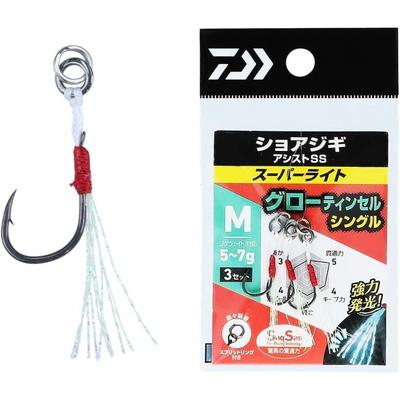 Daiwa Daiwa Kayalık Balığı Aji Kıyı Jigia ASsist Süper Hafif Ss To L Çeşitli grotinseL M