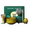 5-Piece Matcha Tea Ceremony Set, Tea Ceremony Utensils, Tea Bowl, 100-Standing Chasen, Chasen Holder, Tea Spoon, Chashaku (Tea Scoop), Matcha Tea Set,