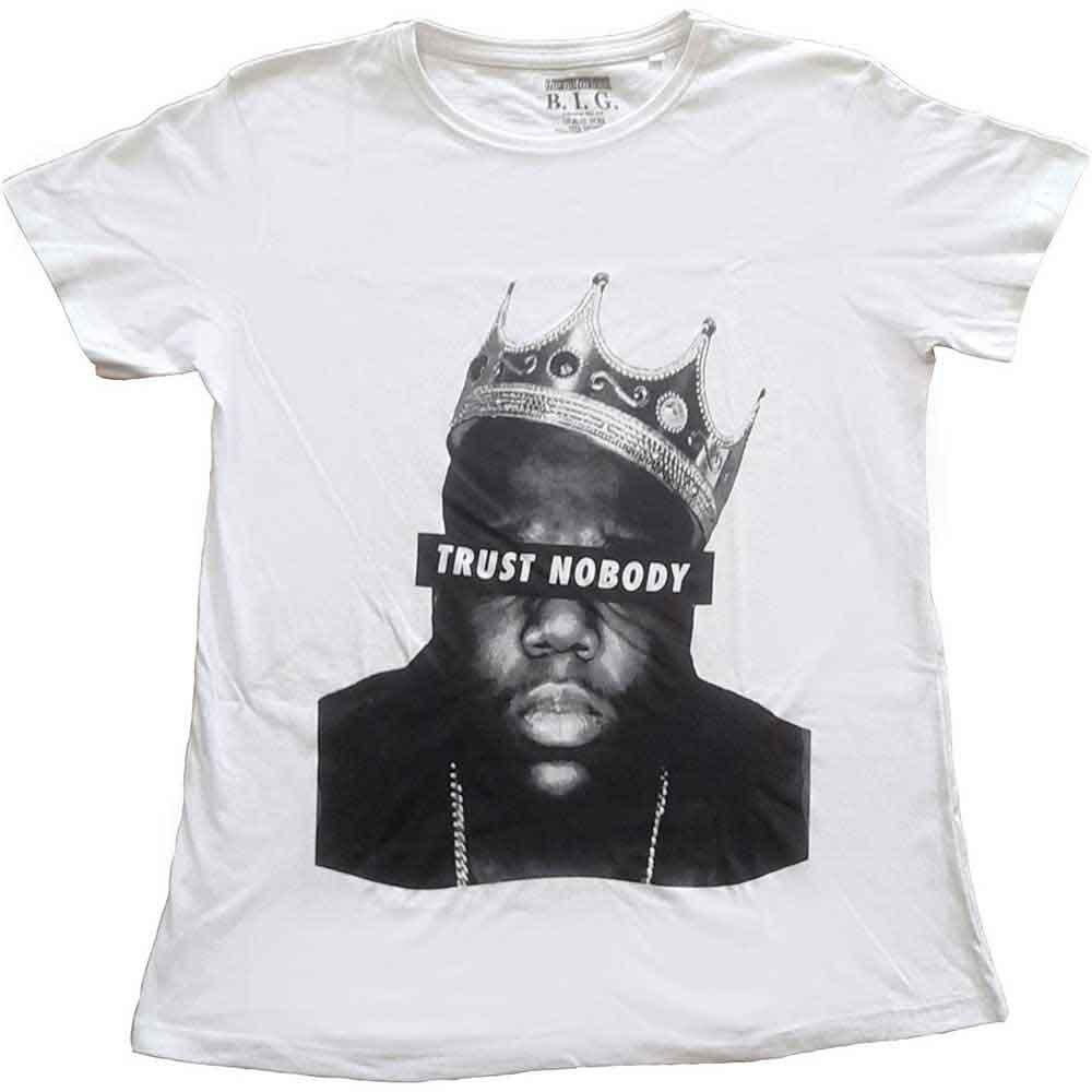 Biggie Smalls Ladies T-Shirt: Trust Nobody (8) L