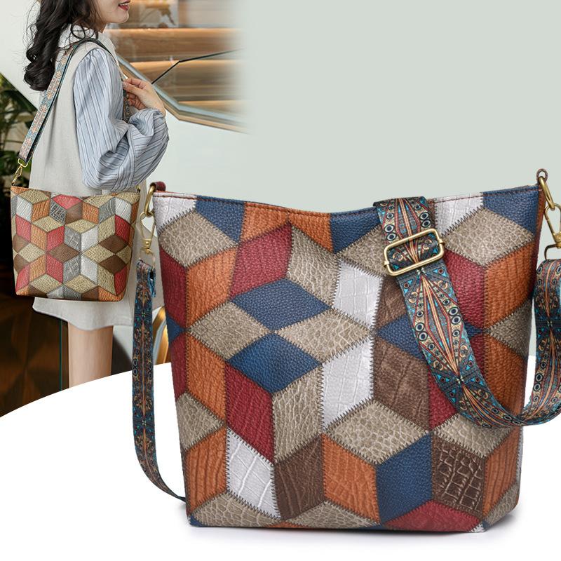 

Сумка на одно плечо, большая сумка на одно плечо, универсальная портативная большая сумка.