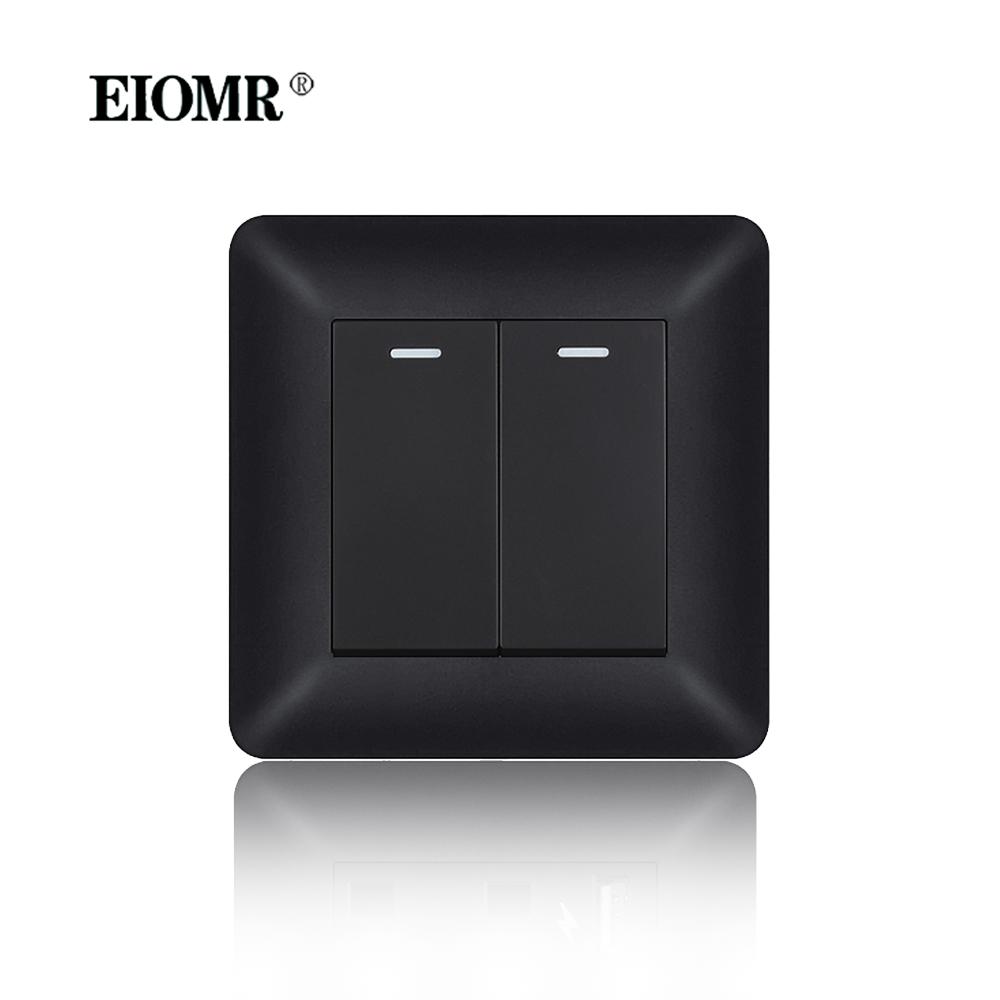 EIOMR France Standards Grounded Wall Socket 16A 250V with USB and Type-C Port Quality Curved Flame Retardant Panel Power Socket