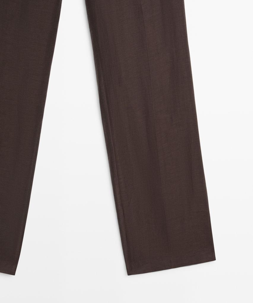 Masimodutti Linen Blend Skirt Pants