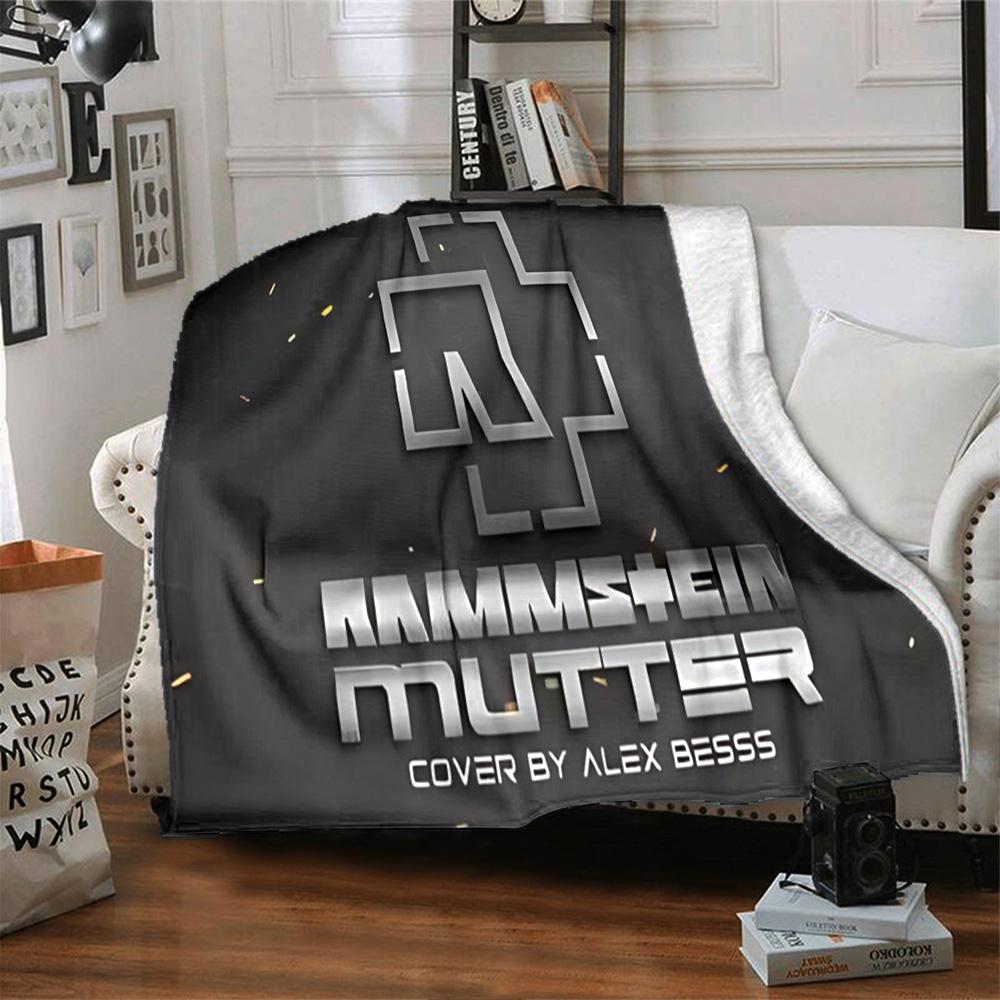 1pz Rammstein Culinary Chaos Coperta in Flanella per Morbidissimo Carino Comfort Coperta per Viaggio Biancheria da Letto Divano Divano Coperta Y7301