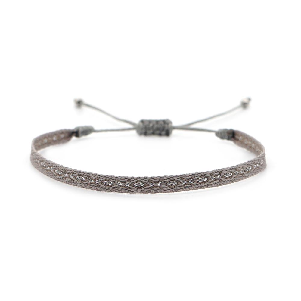Easter New Boho Handmade Braided Bracelets For Women Pattern Friendship Rope Bracelet Vintage Colombia Weave Jewelry Textile