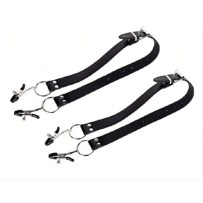 BDSM Labia Spreader Clip Nipple Clitoris Onto Clitoris SM Bondage Spread Pussy Open Vagina Stimulator For Women Adult Sex Toys