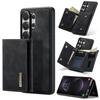 DG.MING-M1 Luxury 2-in-1 Removable Magnetic Flip Premium PU Leather Case Wallet Card Holder Back Cover For Cell Phones
