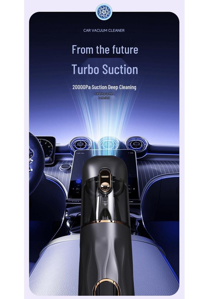 Wireless Handheld High-Suction Portable Car Vacuum Cleaner