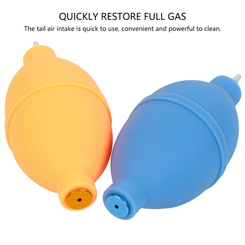 Heavy Duty Rubber Air Dust Blower with Ergonomic Aluminum Design Small Portable Air Blowr for Electronics Maintenance