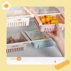 1 PC Scalable Refrigerator Storage Basket, Living Room Home Storage Box, Egg Storage and Organizing Box, Refrigerator Shelf