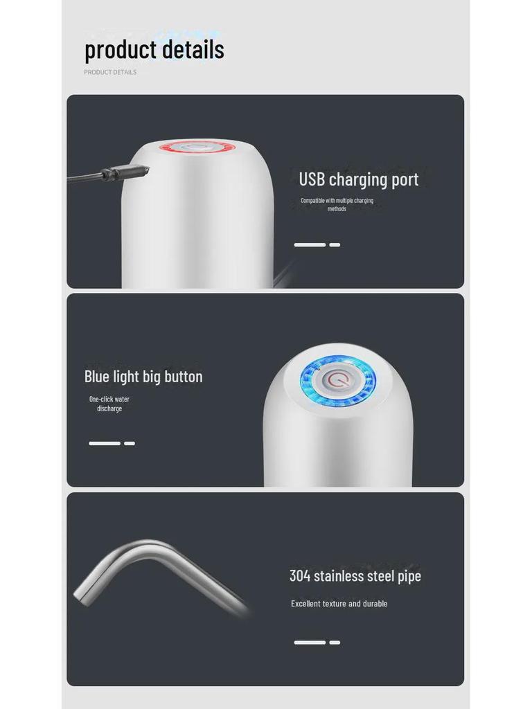 Automatické dávkovací čerpadlo balené vody pro snadné dávkování vody