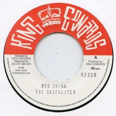 7inch Record SKATALITES / ERIC MONTY MORRIS - Red China / Suddenly KE006 King Edwards 1963 UK Reggae, Ska & Dub