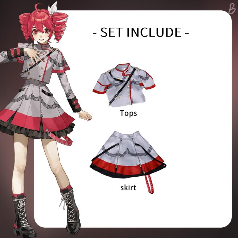 

Костюм для косплею Kasane Teto для дорослих, карнавальна уніформа, костюми для Хелловіну, маскарад, аніме, жіночий, гра XS（old）