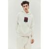 H M Loose Fit Hoodie creaM Top Gun