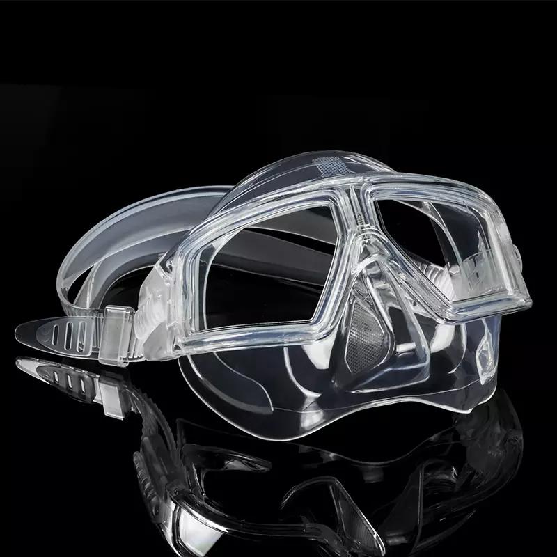 Swimming Goggles Anti-fog Snorkeling Goggles Mask Under Water Diving Face Mask