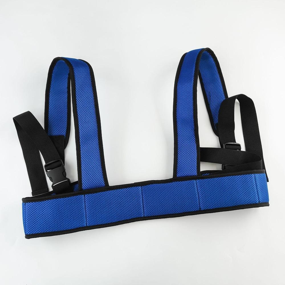 Breathable Mesh Wheelchair Safety Belt Non-Slip Adjustable Straps Fall Prevention Band Comfortable 360° Design Elderly Seat Belt