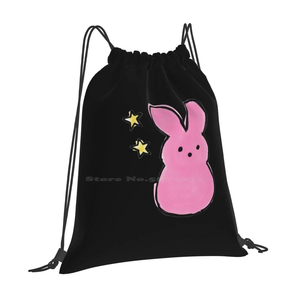 Best Seller Lil Peep Bunny Merchandise Teen College Student Backpack Pattern Design Bags Lil Peep Bunny Stuff Lil Peep Bunny