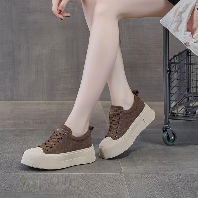 Shoes Women's New Autumn Casual Board Shoes Lightweight Soft-soled Sports Shoes Flat-soled Versatile