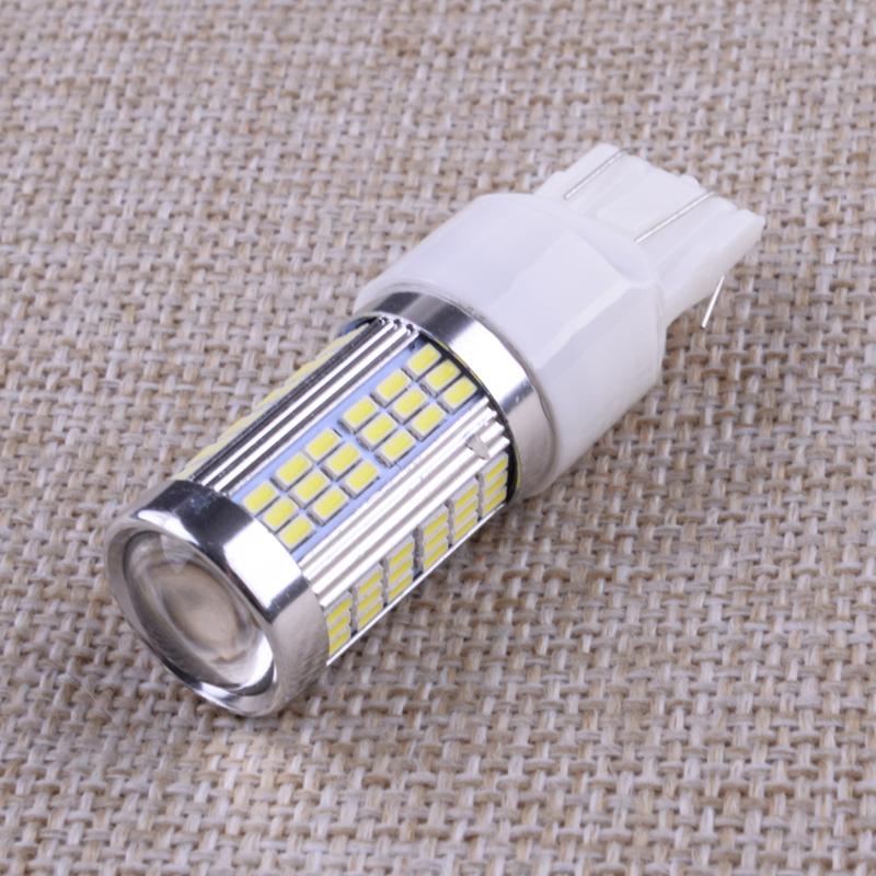 2Pcs White High Power 102-SMD LED Daytime Running Light DRL Lamp Bulbs Fit for Fiat 500 500L  2018 2017 2016 2015 2014 12V