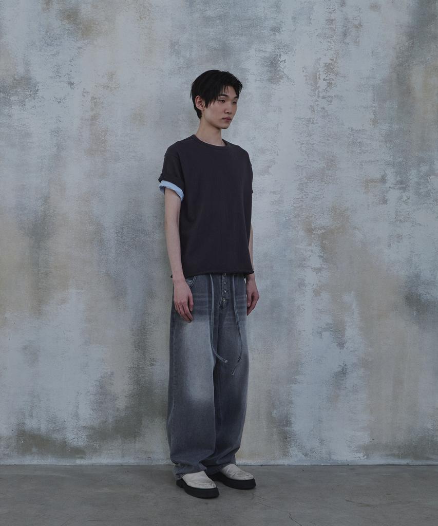 PARADIGMFILM [Ep.02] Double Sleeve T-Shirt (Charcoal)