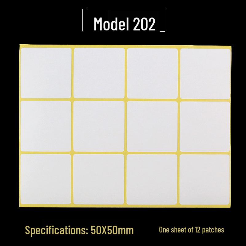 Adhesive Memo and Name Sticker Labels