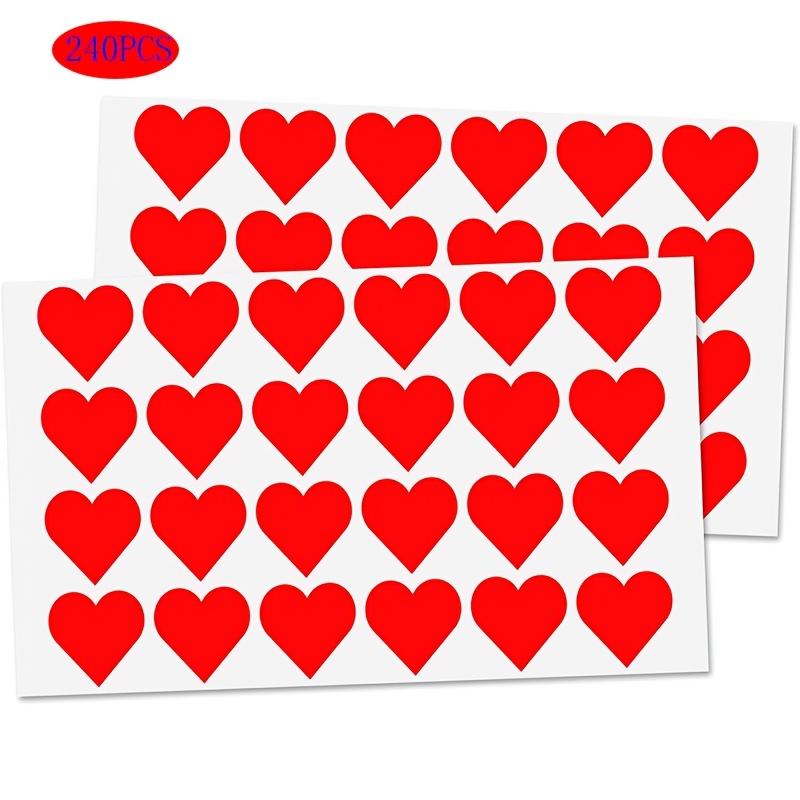 

Valentine s Day Red Heart Stickers Heart-shaped Decorative Labels Valentine s Day Love Decorations Wedding,Anniversary Envelopes as shown