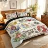 5Toubun Pattern Bedding Quilt Set Quilt Cover Pillowcase Home Birthday Gift(1 * duvet cover + 2 * pillowcase, without core)