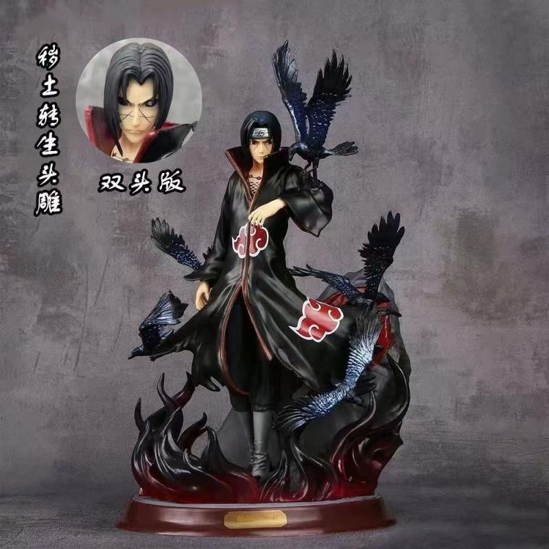 Naruto Figure Akira Organization Uchiha Crow Ferret Immortal Naruto Statue Model Ornament Birthday Gift