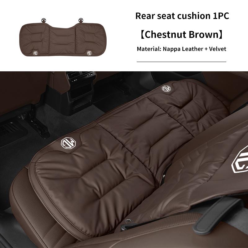 Housse de siège en velours et cuir respirant AWI1 pour voiture, protection de siège, accessoires pour Morris Garages MG 3 5 6 7 HS ZS GS RX5 RX8