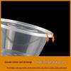 450ml runde Einweg-Mikrowellen-Takeaway-Schale