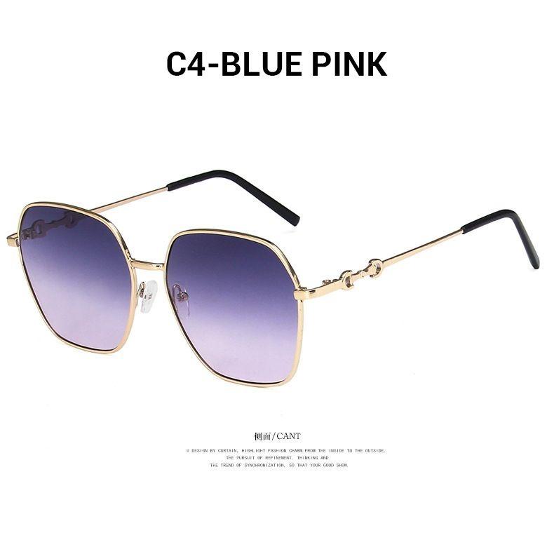 Sunglasses for Women  New Gradient Color Korean Edition Trendy UV Resistant Sunglasses Large Face Slimming Polarized Glasses