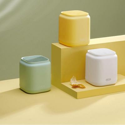 Small Cute Press Flip Garbage Storage Box Home Desktop Sundries Box Trash Can Paper Basket Waste Bins