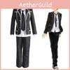 Exquisite Guilty Crown Ouma Shu Cosplay Costume High School Boy Uniform With Wig