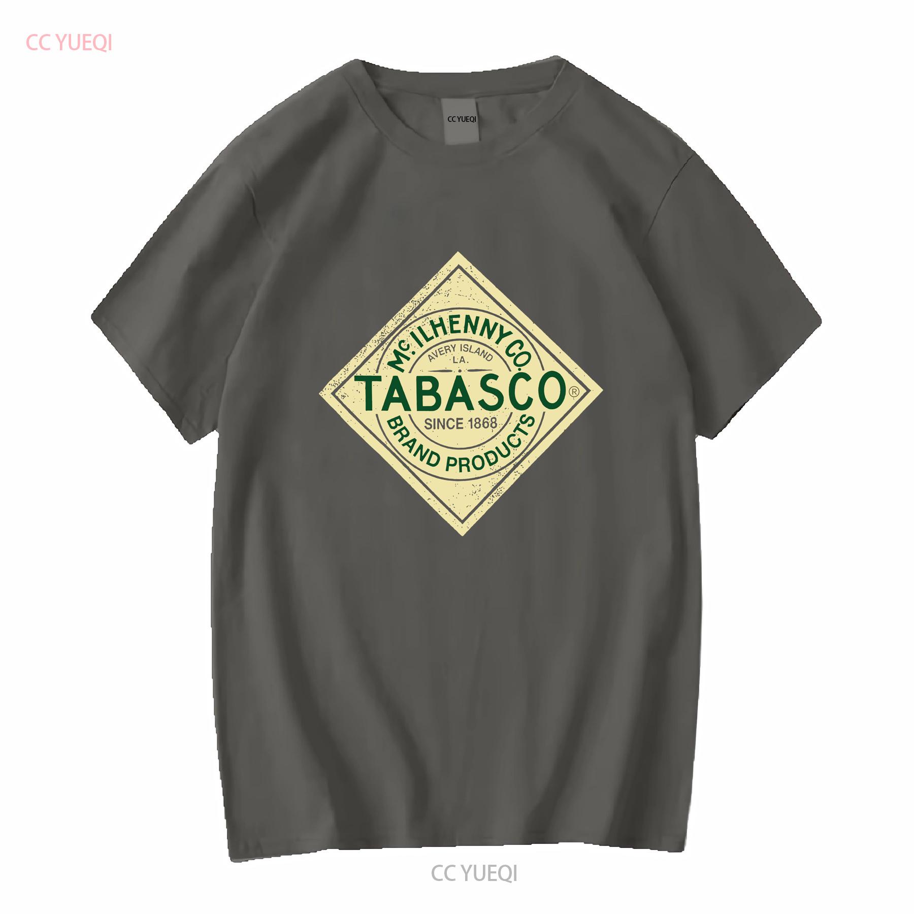 

Tabasco Distressed Logo Red Casual SS T Shirt Men s Size Medium vintage Washed Breathable Versatile Slightly L