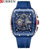 CURREN Men's Waterproof Six-Pin Quartz Calendar Tape Men's Watches Men's Watches