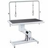 Pluton Meca Mechanical Height-Adjustable Dog Grooming Table with Restraint Arms