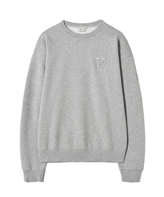 YALE Y Logo Applique Sweatshirt Gray