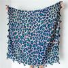 16 Designer Fashion Sexy Leopard Dot Tassel Viscose Shawl Scarf Lady High Quality Print Soft Pashmina Stole Bufandas Muslim Caps