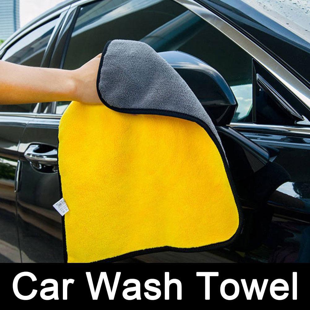 1-5PCS Microfiber Cleaning Towel Car Cleaning Cloths Professional Detailing Car Drying Microfiber Towel Wash Towels Accessories