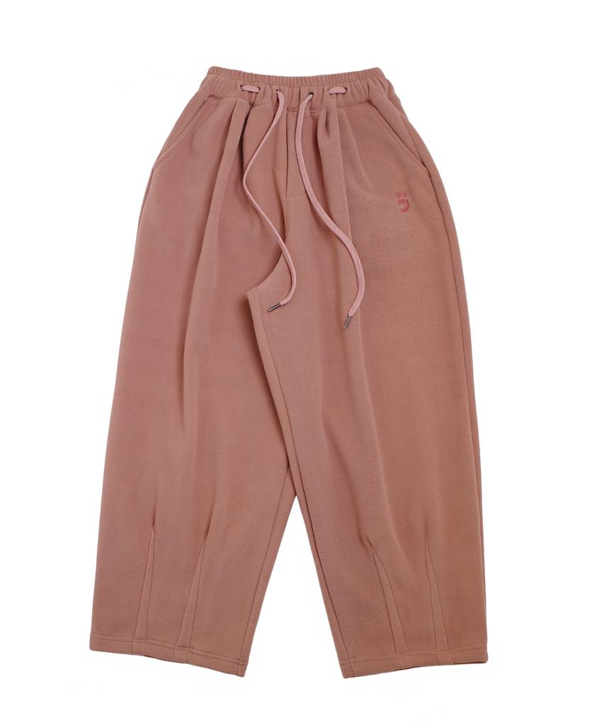 Un pantalon de survêtement en micropolaire 2 couches NOTHING (Rose)