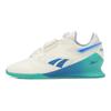 Reebok Legacy Lifter 3 Chalk Unleashed Grün Blau Herren Sneaker Creme Kinetic-Blau 100201520