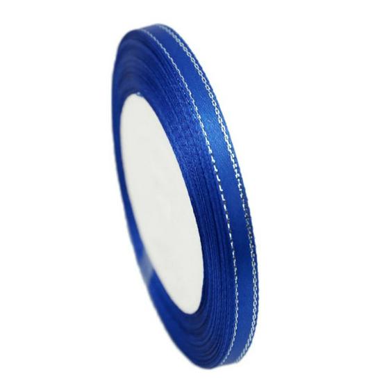 6mm Silver Edge Ribbon for Cake & Gift Box, 22m Roll