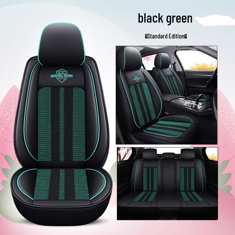 2021 Volkswagen Lavida Cross Ice Silk Seat Cushion, Cartoon Design, All-Season, Full Coverage.