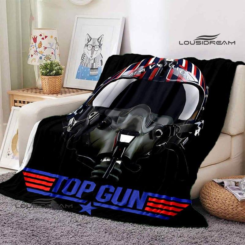 Classic Movie Top Gun Blanket Children's warm and beautiful blanket soft and comfortable blanket birthday gift