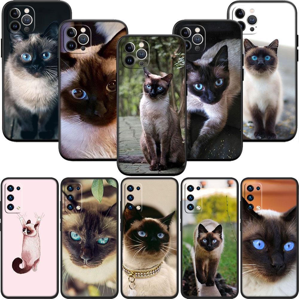 PP22 Cute Siamese Cat Soft Shell Phone Case for Xiaomi Xiaomi Poco M4 M5 M6 M7 X3 X6 X7 F8 Ultra Pro GT NFC