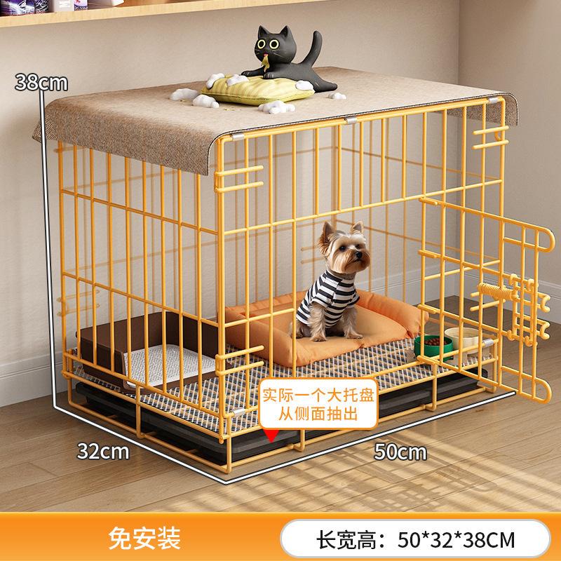 Medium Dog Crate for Labrador Golden Retriever Large Pet Cage with Removable Tray Portable Indoor Outdoor Dog House Kennel