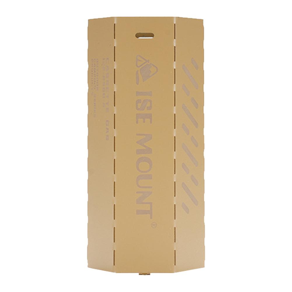 Camping Gas Can Case Anti-Fall Gas Canister Protective Cover Metal Fuel Cylinder Storage Case for Outdoor Camping