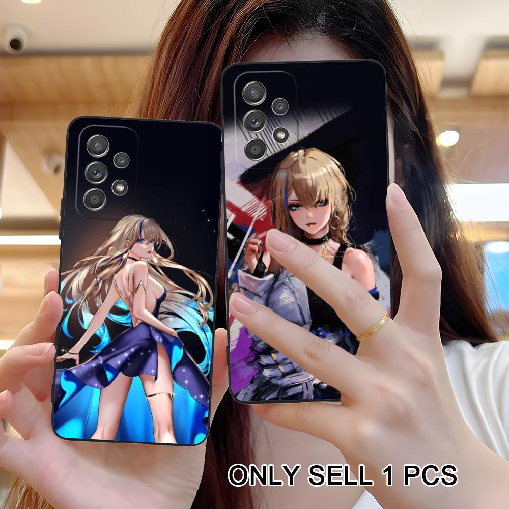 HSR Serval Matte TPU Mobile Phone Case for Samsung Galaxy A56 55 54 53 52 51 36 35 34 23 16 15 5G Colorful Cover