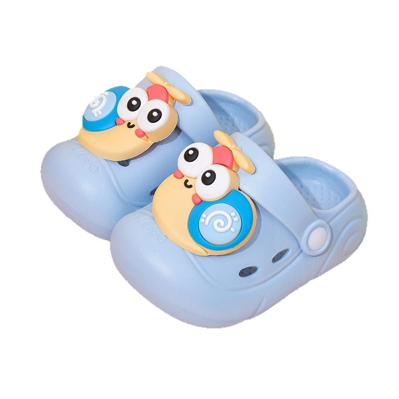 Summer Kids Cartoon Clogs EVA Non Slip Wear Resistant Breathable Home Outdoor Sandals For Boys And Girls